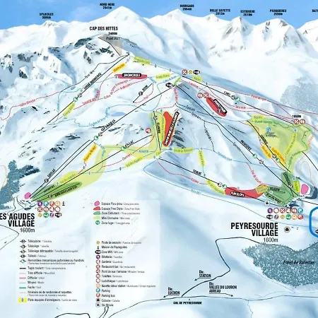 Peyragudes, 2 Pieces, 4 Personnes - Fr-1-695-34 Apartmán Germ